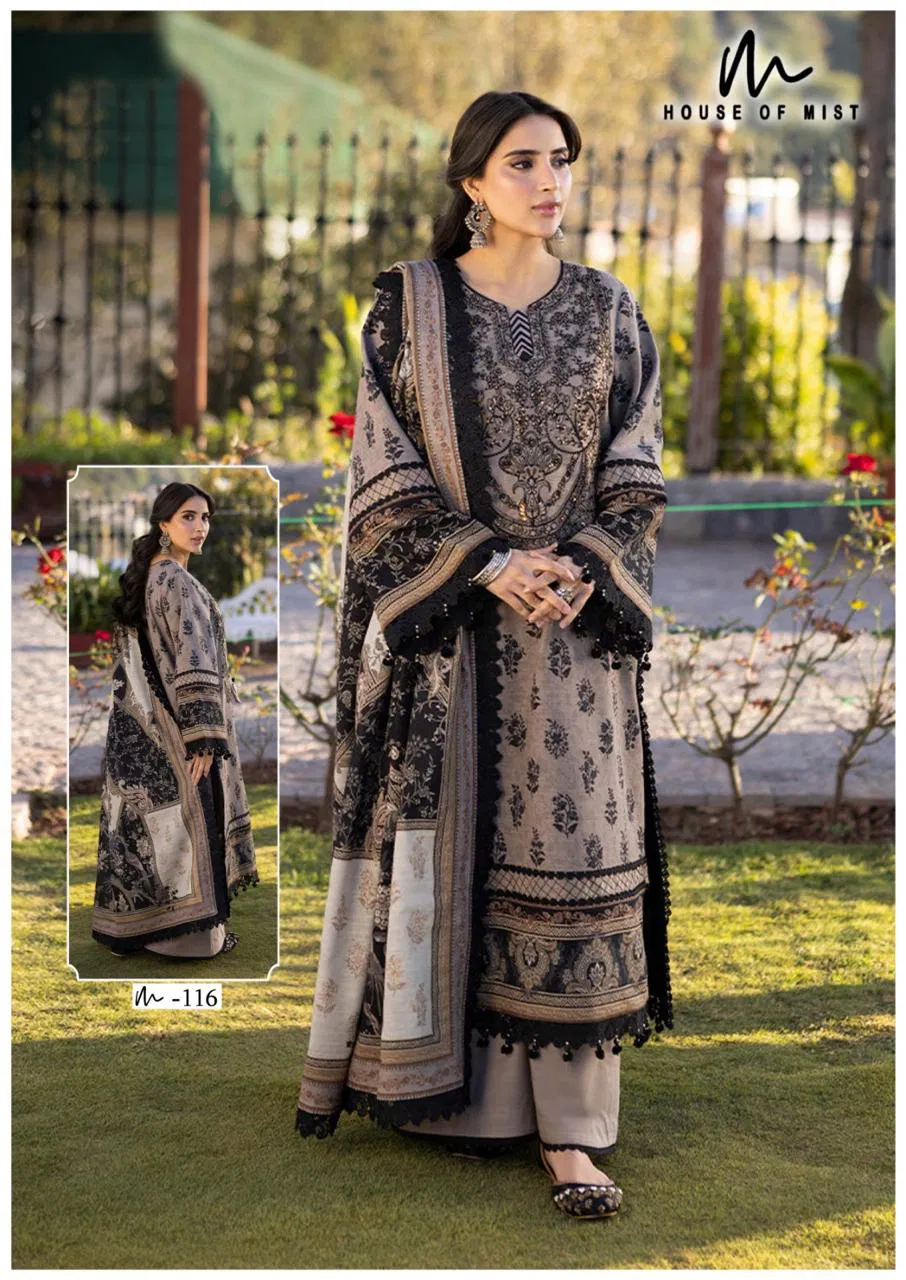 Ghazal Vol 12 By House Of Mist Printed Cotton Dress Material Exporters In India